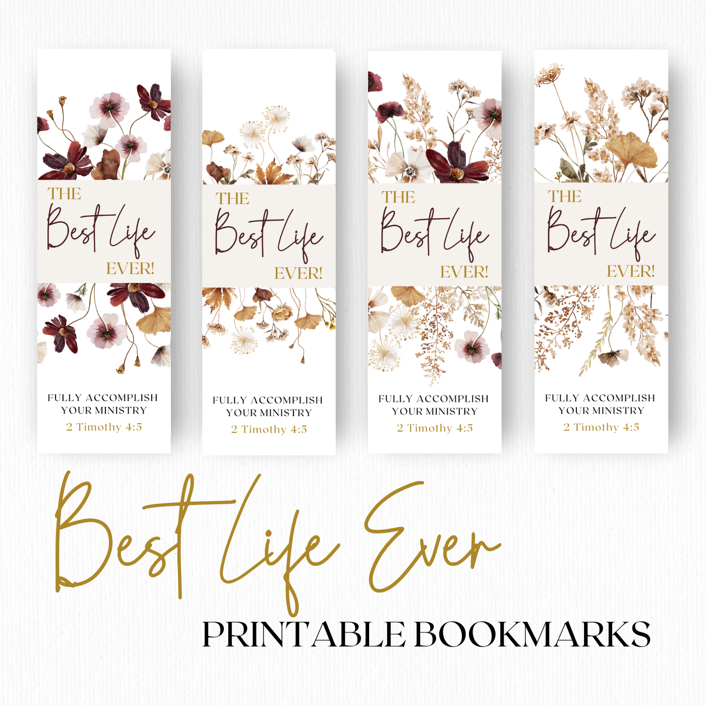 Best Life Ever bookmark, JW Gifts, JW Bookmark