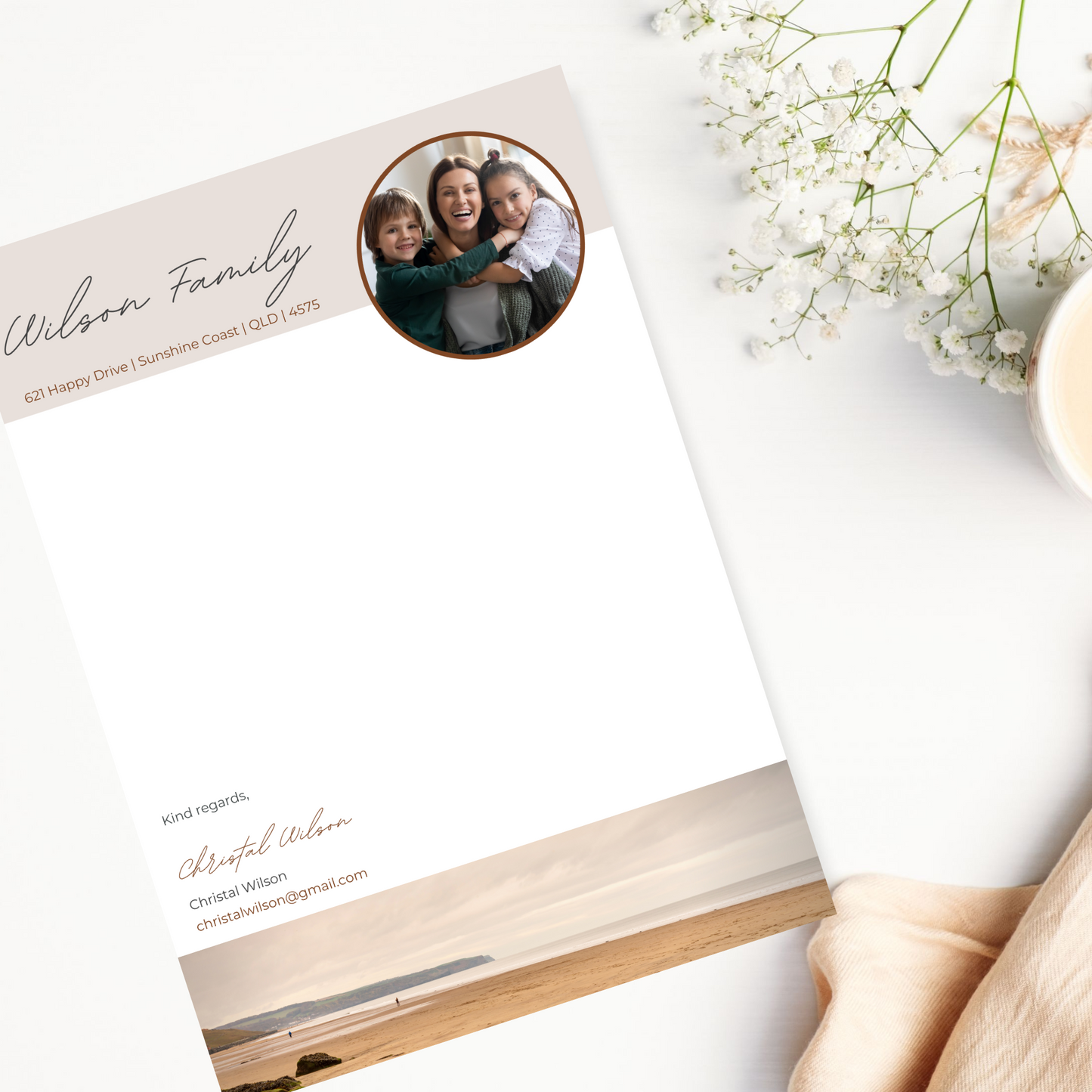 Custom Letterhead Design | Business Letterhead | Custom Stationery