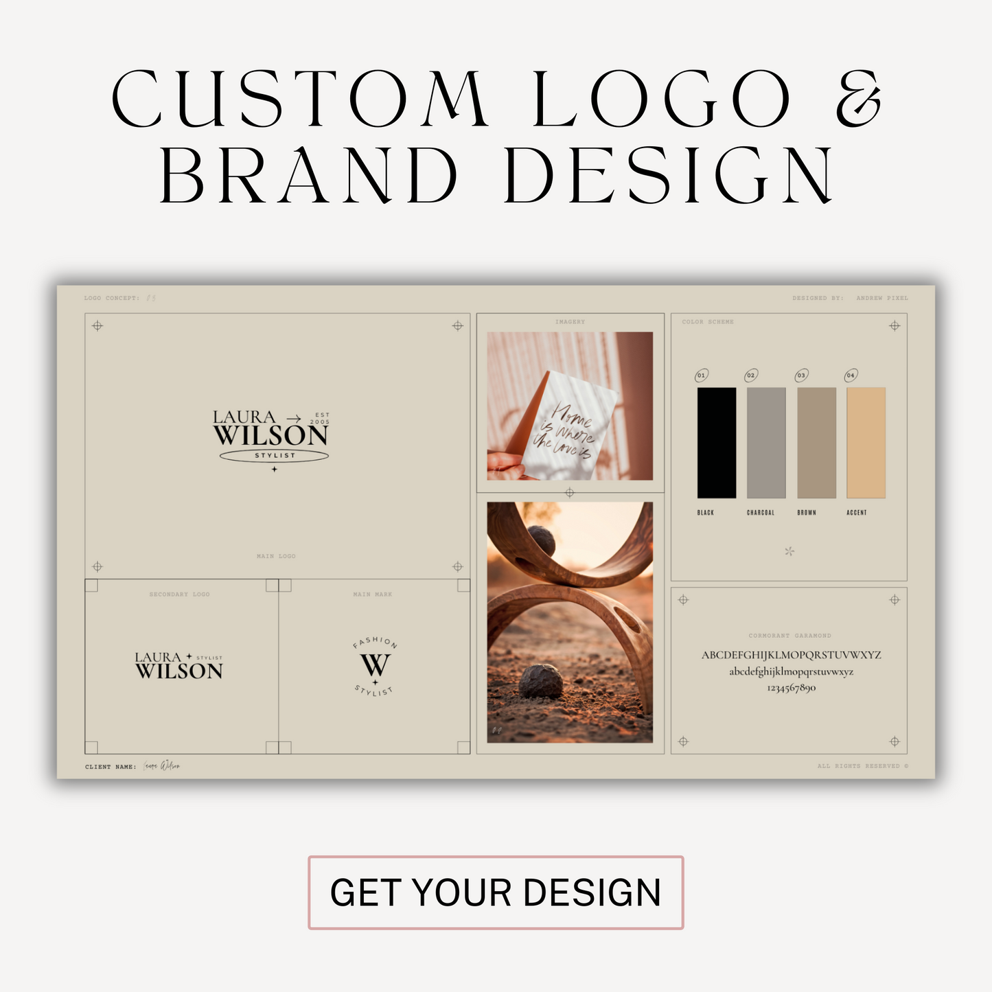 Custom Logo Design | Business Logo | 3 Concepts