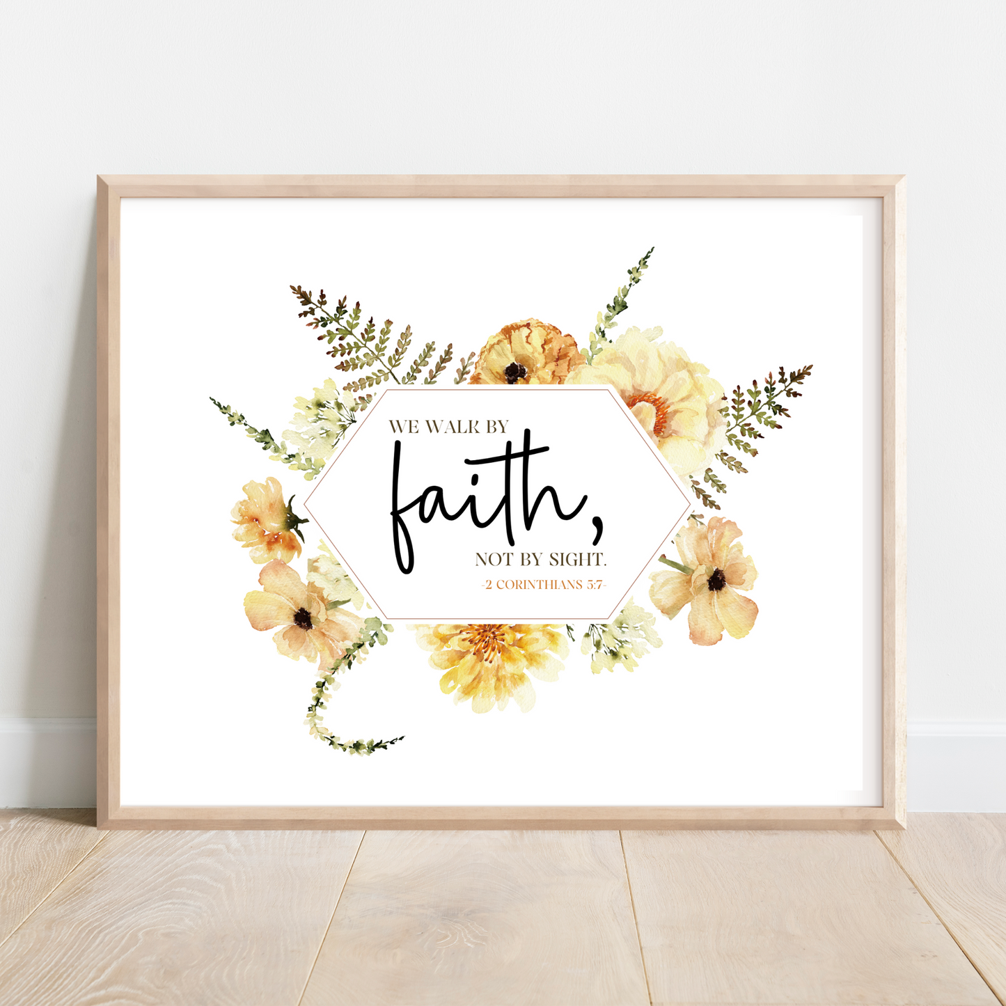 Custom Bible Verse | Scripture Wall Art | JW Baptism Gift | JW Gift