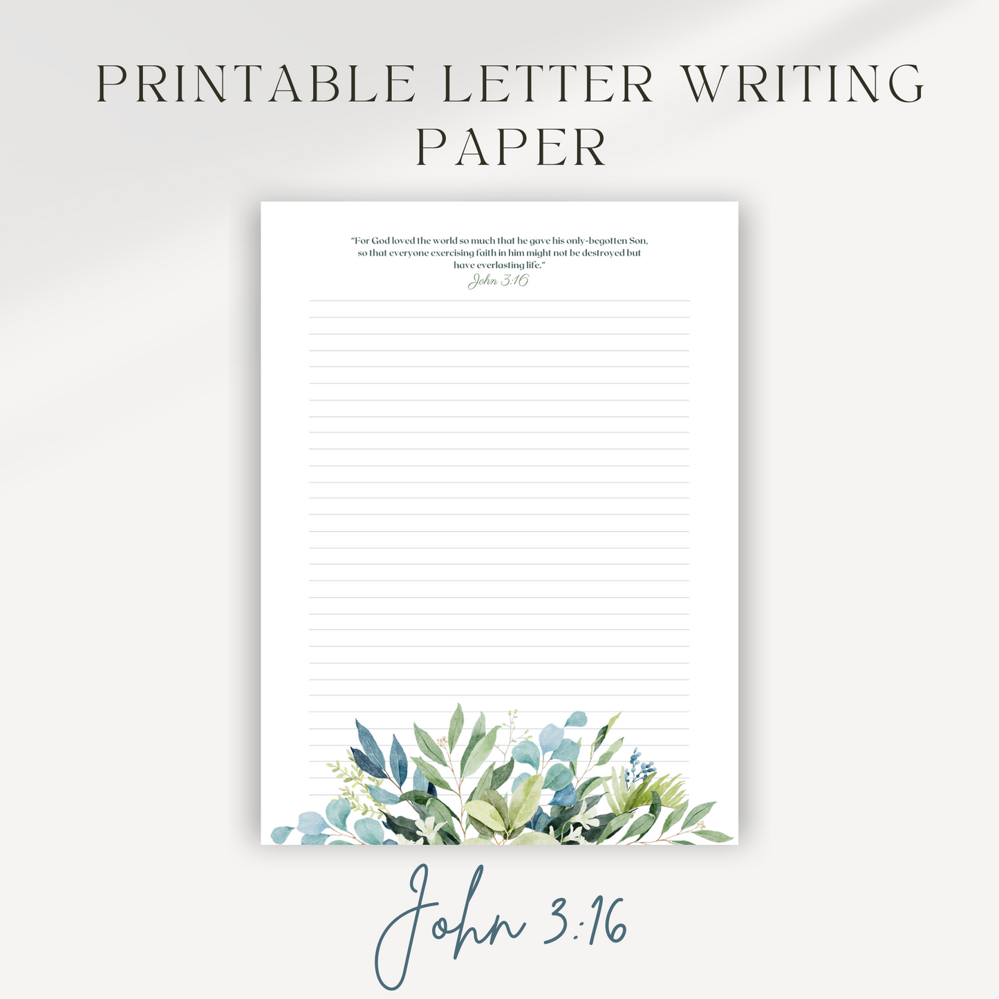 Memorial Invitation 2024 | Luke 22 19 | John 3 16 | JW Letter Writing