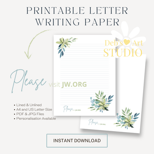 Visit jw.org, Letter Writing | Jehovah's Witnesses | Eucalyptus Leaves