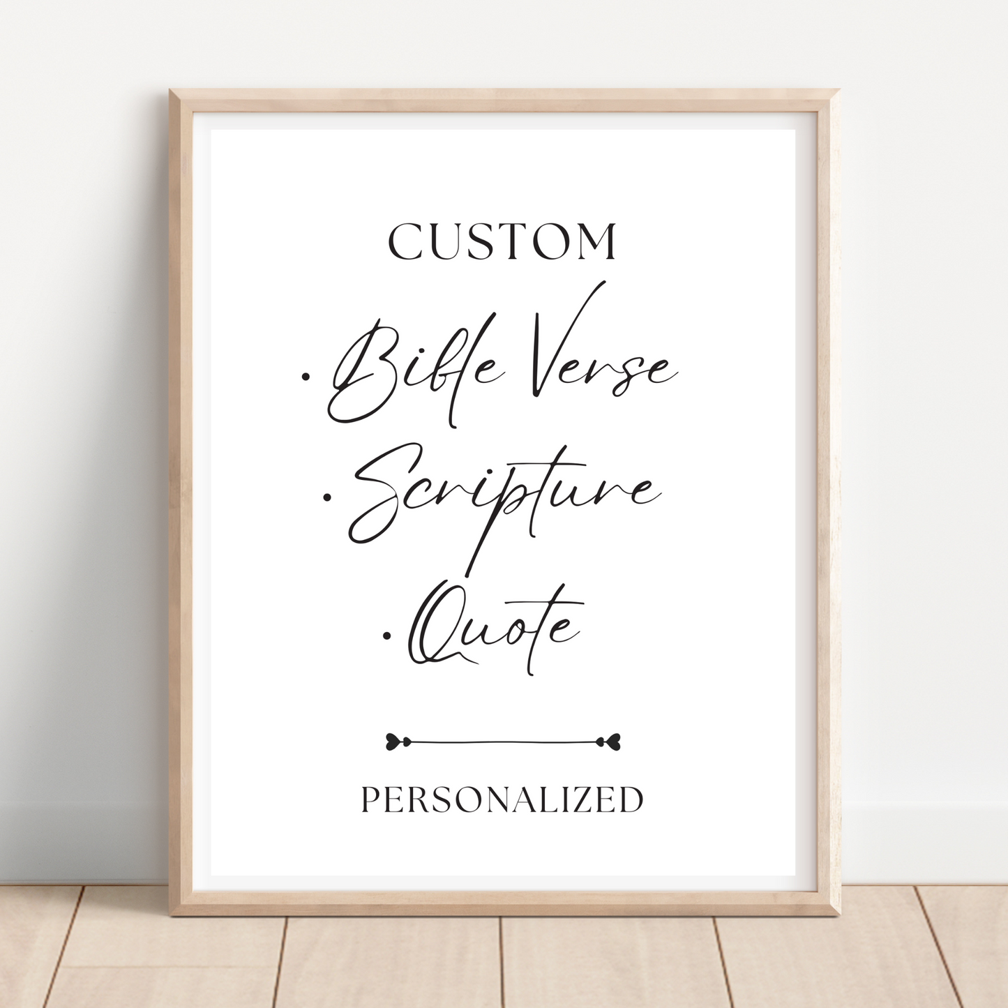 Custom Bible Verse | Scripture Wall Art | JW Baptism Gift | JW Gift