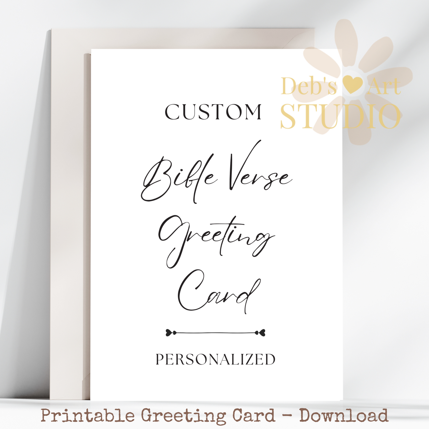 Custom JW Greeting Card | JW Baptism Gift | JW Gift | Custom Stationery