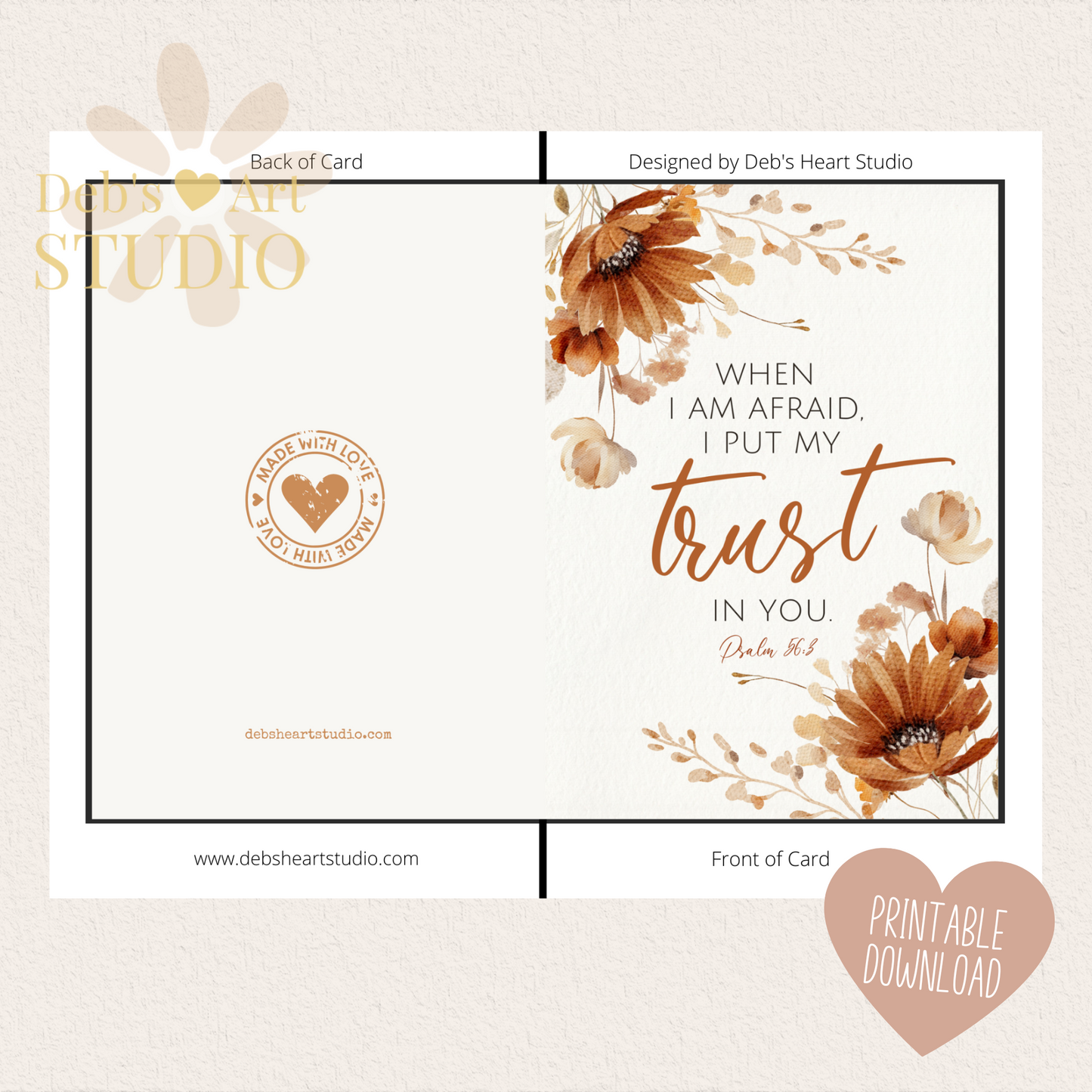 Custom JW Greeting Card | JW Baptism Gift | JW Gift | Custom Stationery