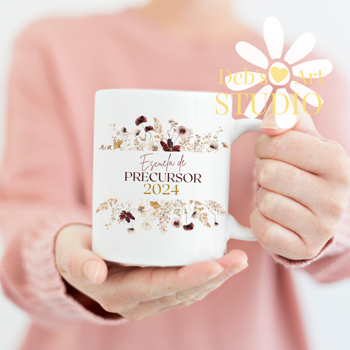 Spanish, Pioneer School Mug Design - Editable | JW Pioneer Gift | Boho