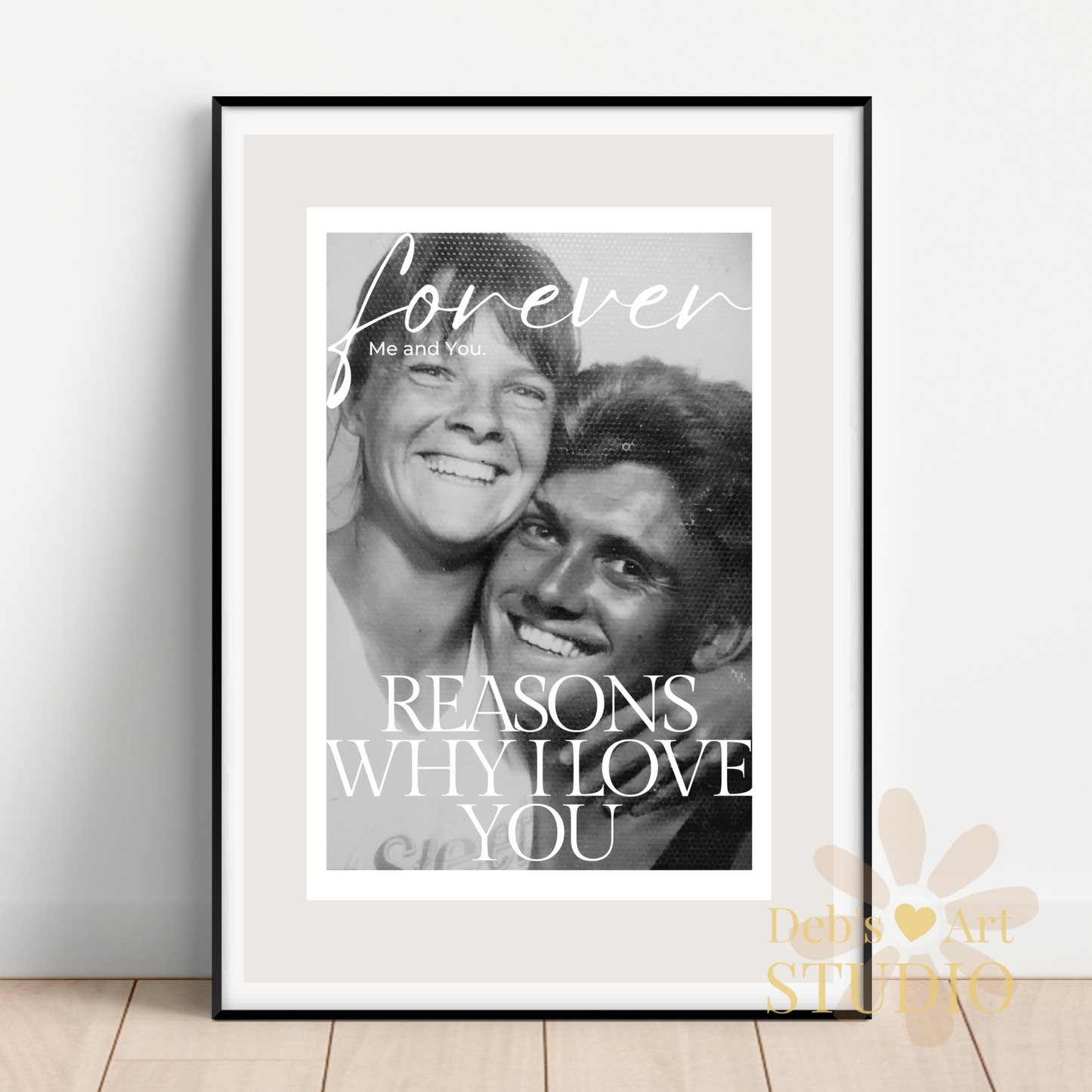 Wedding Anniversary, Personalized Card | 5x7" | Custom Greeting Card