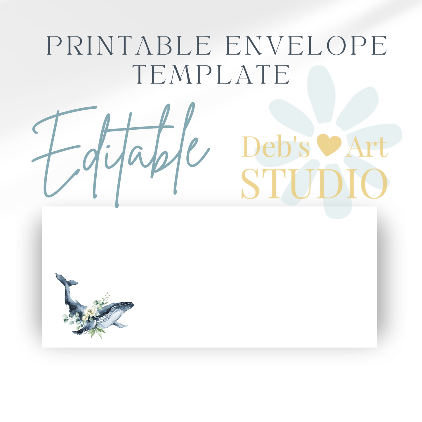 Printable Envelope | JW Printable | Letterheads | Ocean Fauna