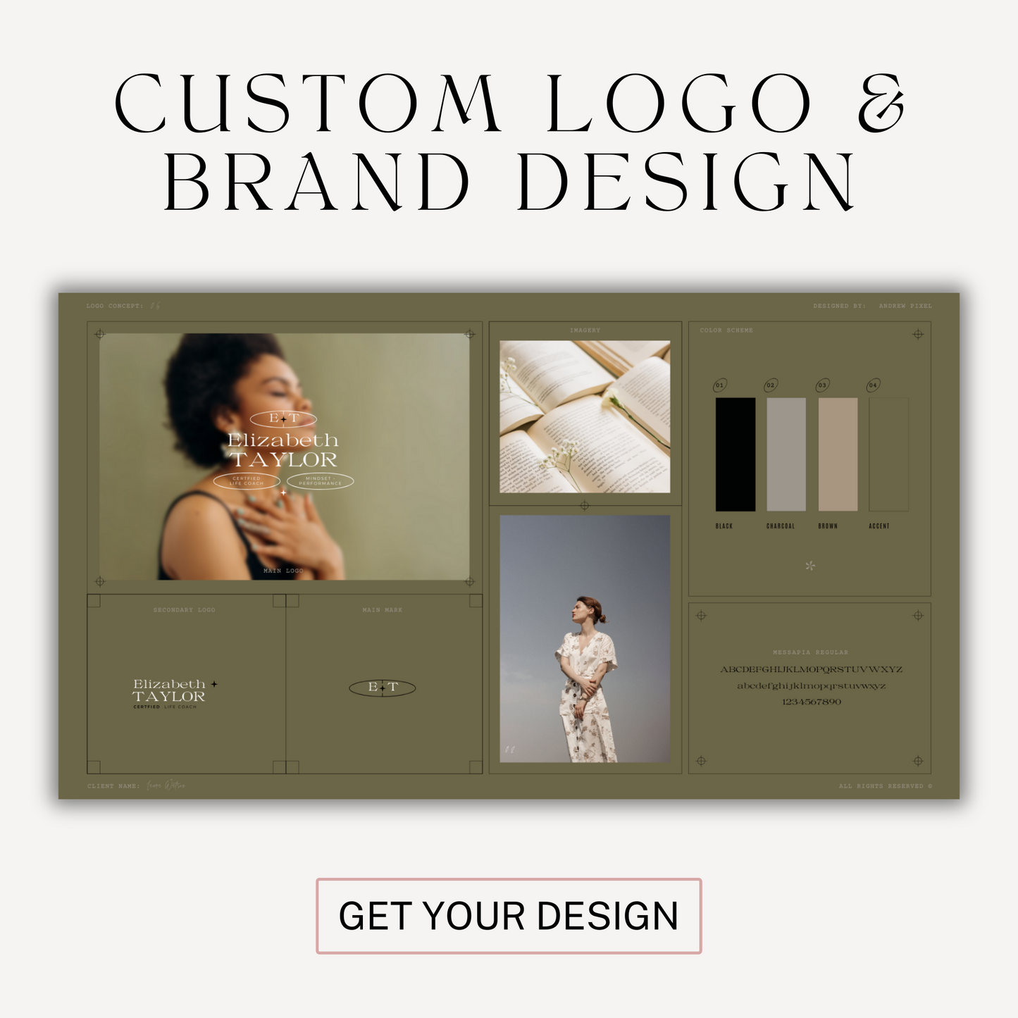 Custom Logo Design | Business Logo | 3 Concepts