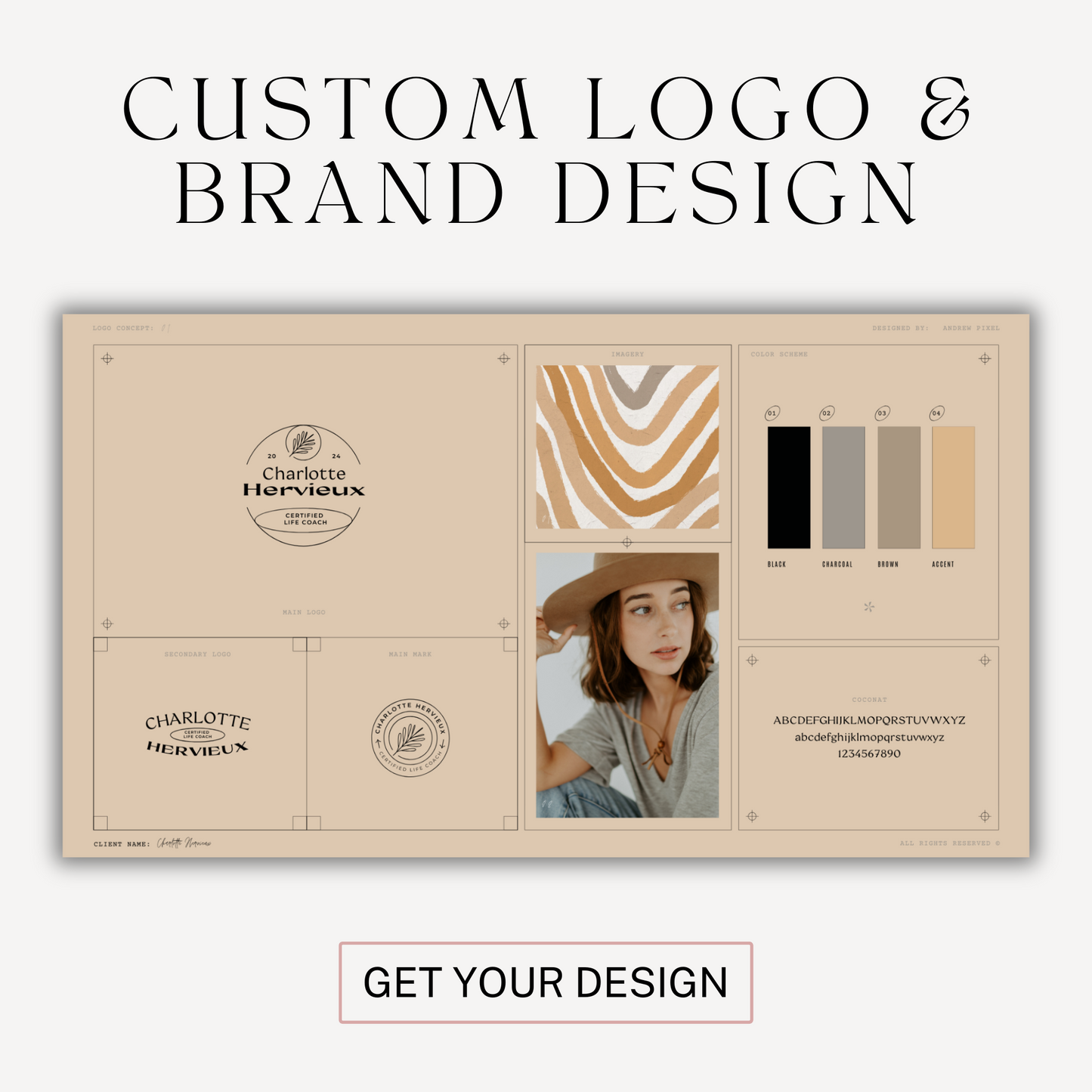 Custom Logo Design | Business Logo | 3 Concepts