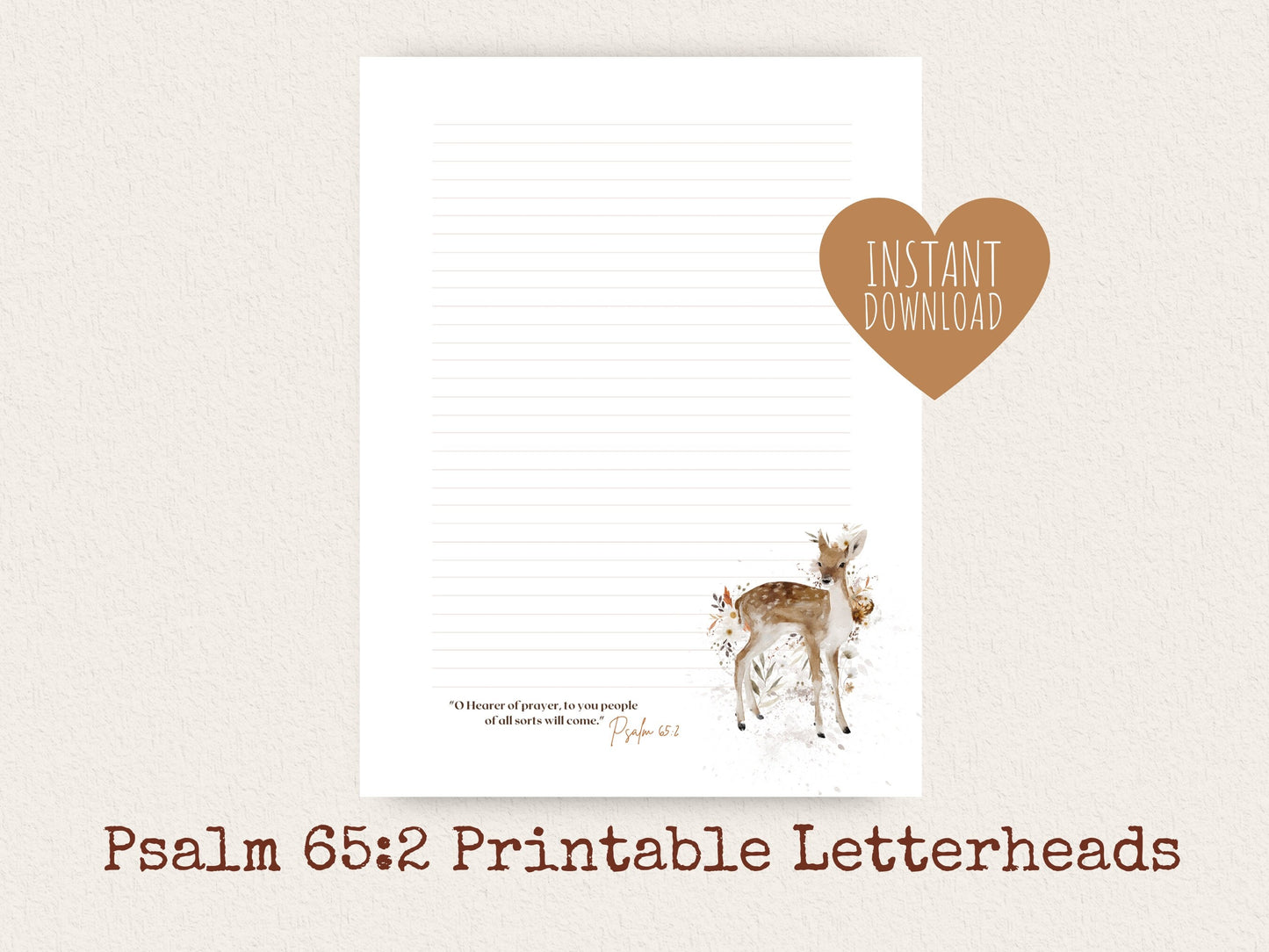 Psalm 65:2, JW Letter Writing Paper | JW Letter Writing | Jehovah's Witnesses | JW Printable | Letterheads | Fall Fox | Fall Flowers, Fauna