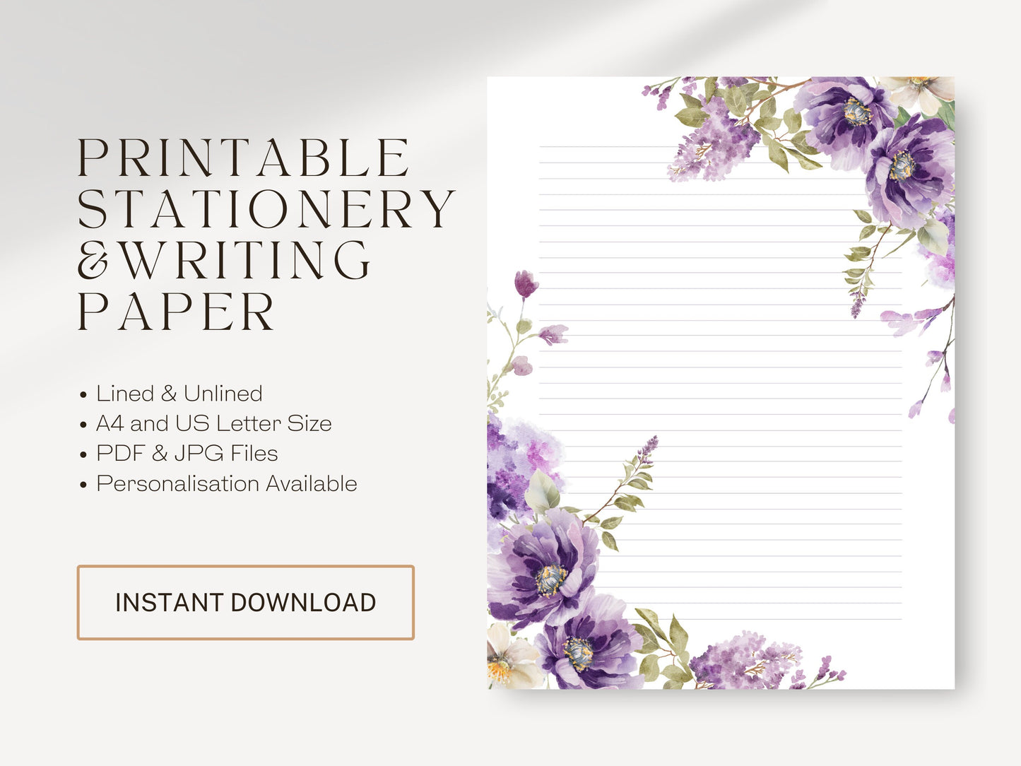 Printable Letterhead | Letter Writing | JW Gift Ideas | JW Letter Writing