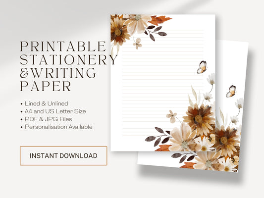 Printable Letterhead | Letter Writing | JW Letter Writing | JW Gift Ideas