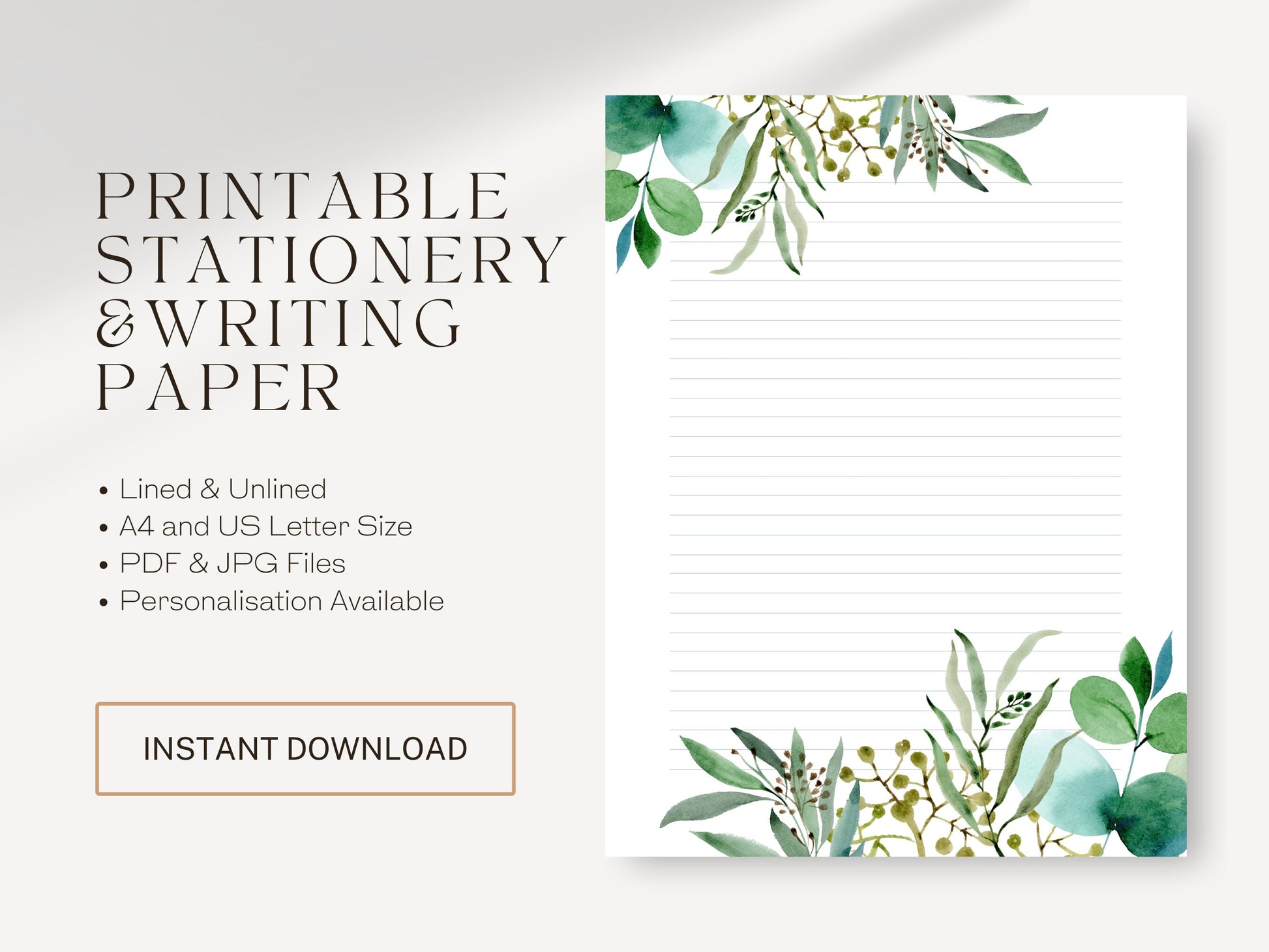 Printable Letterhead | Letter Writing | JW Gift Ideas | JW Letter Writing