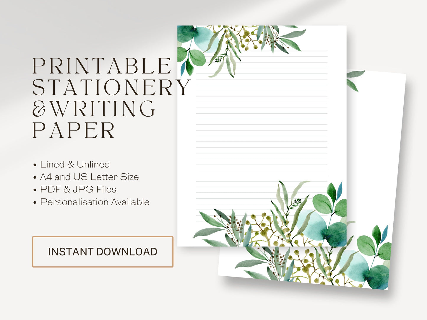 Printable Letterhead | Letter Writing | JW Gift Ideas | JW Letter Writing