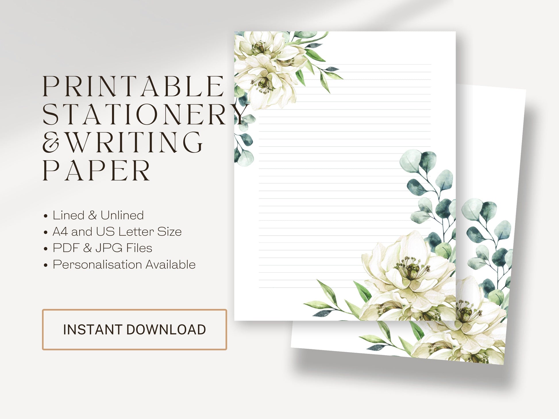 Printable Letterhead | Letter Writing | JW Gift Ideas | JW Letter Writing