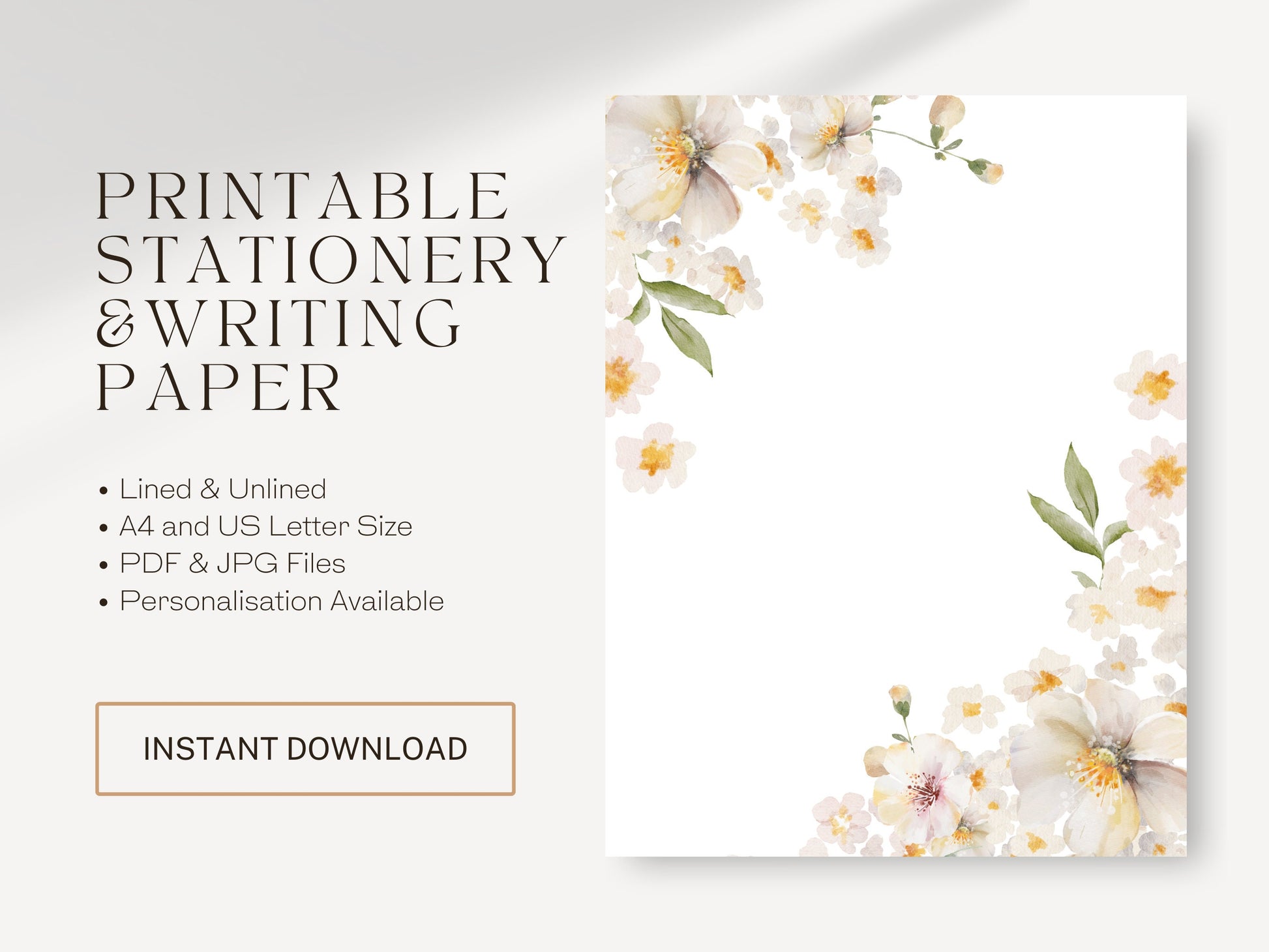 Printable Letterhead | Letter Writing | JW Gift Ideas | JW Letter Writing