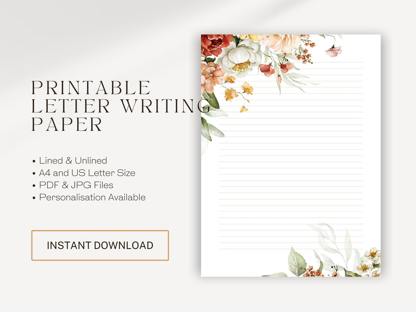 Visit jw.org, Letter Writing Template | Jehovah's Witnesses | JW Printable | JW Letterheads | Bright Botanicals