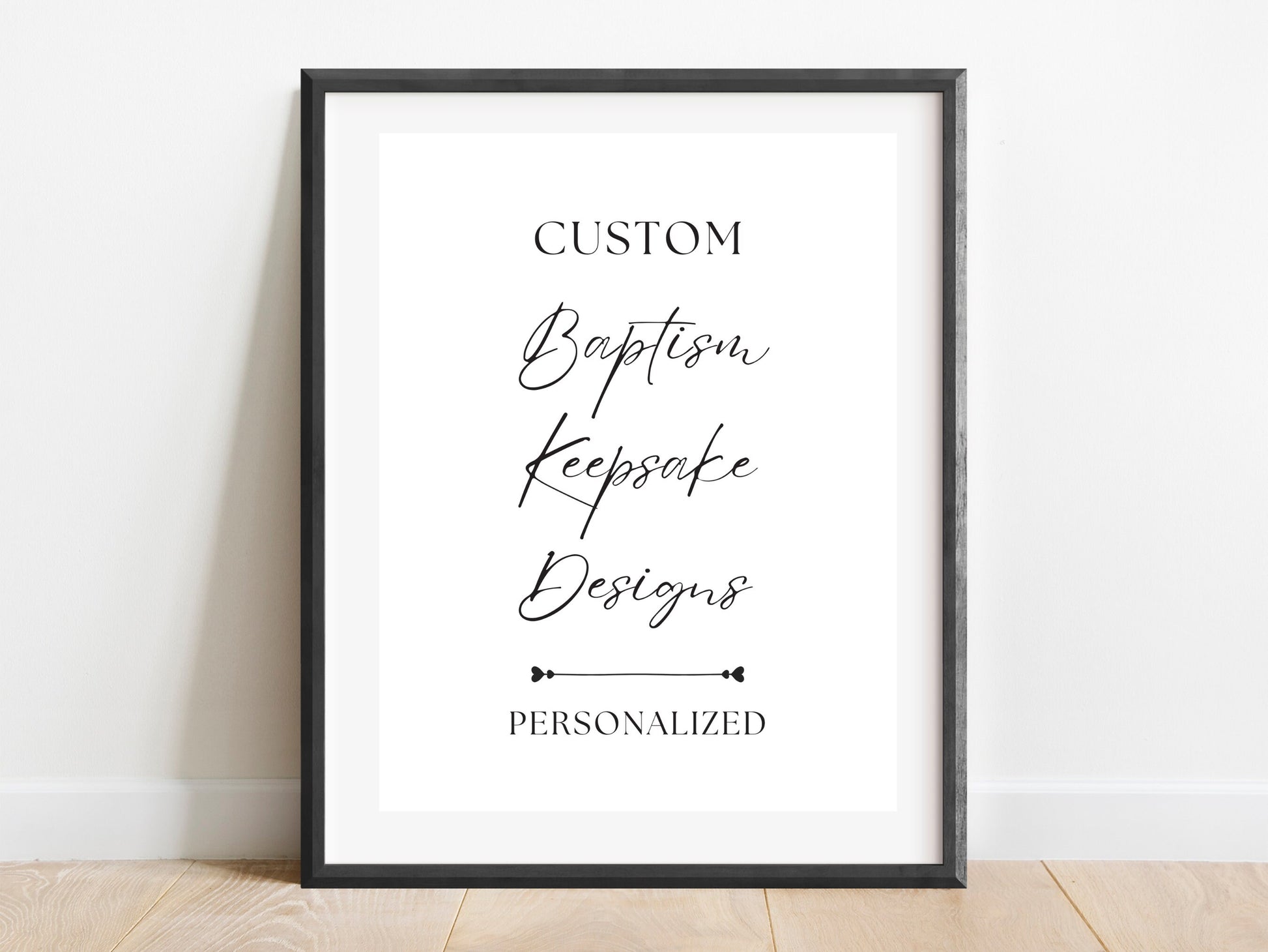 Custom Baptism Gift | JW Baptism Gift | Baptism Keepsake | Custom Wall Art