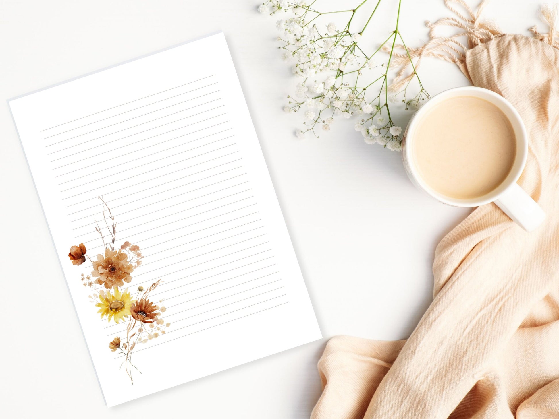 JW Letter Writing | Jehovah's Witnesses | Letterheads | Sunflower Print