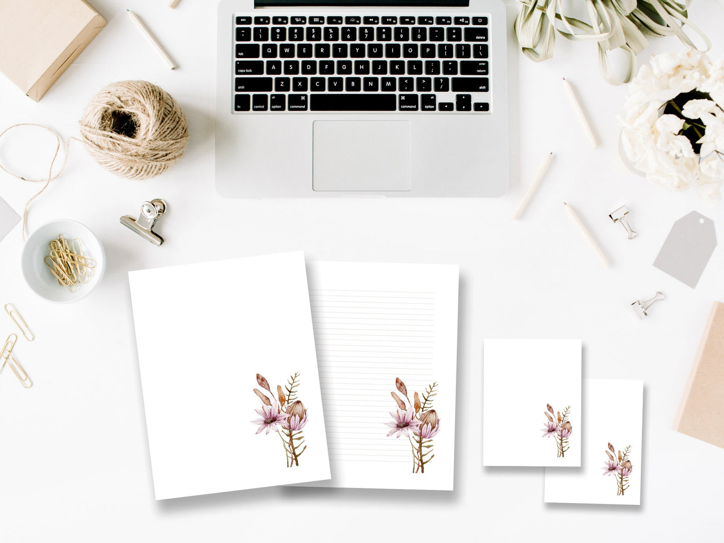 JW Letter Writing Paper | JW Printable | Letterheads | Botanical Print